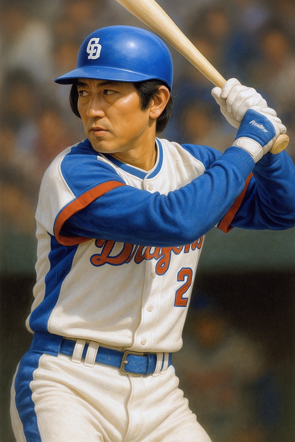 #2.田尾安志選手・中日ドラゴンズ | の人気AIイラスト・グラビア