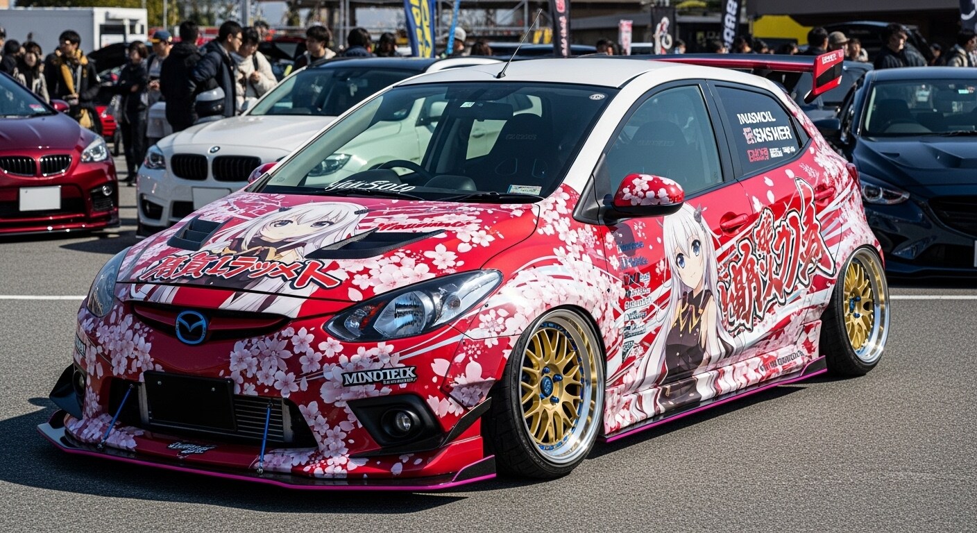 デミオ艦これ痛車 | の人気AIイラスト・グラビア