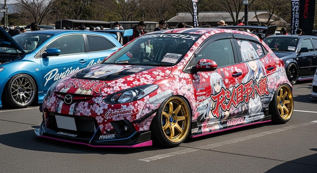 デミオ艦これ痛車