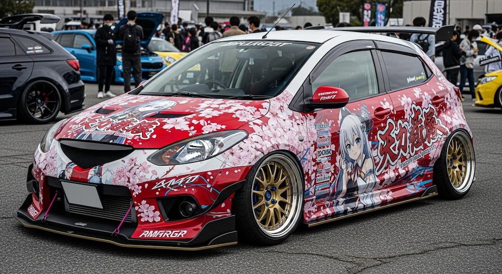 デミオ艦これ痛車