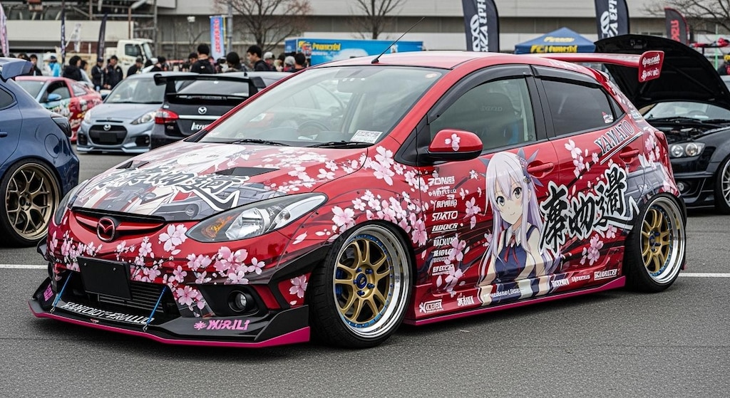 デミオ艦これ痛車