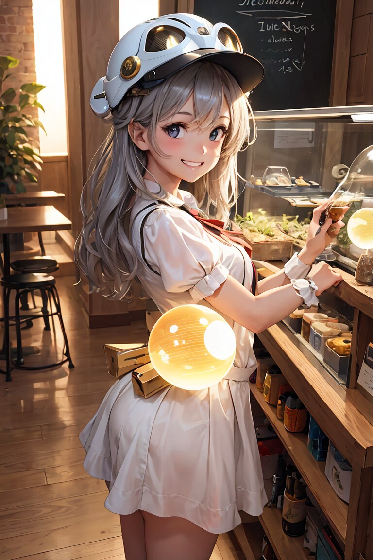 テーマパークのカフェ