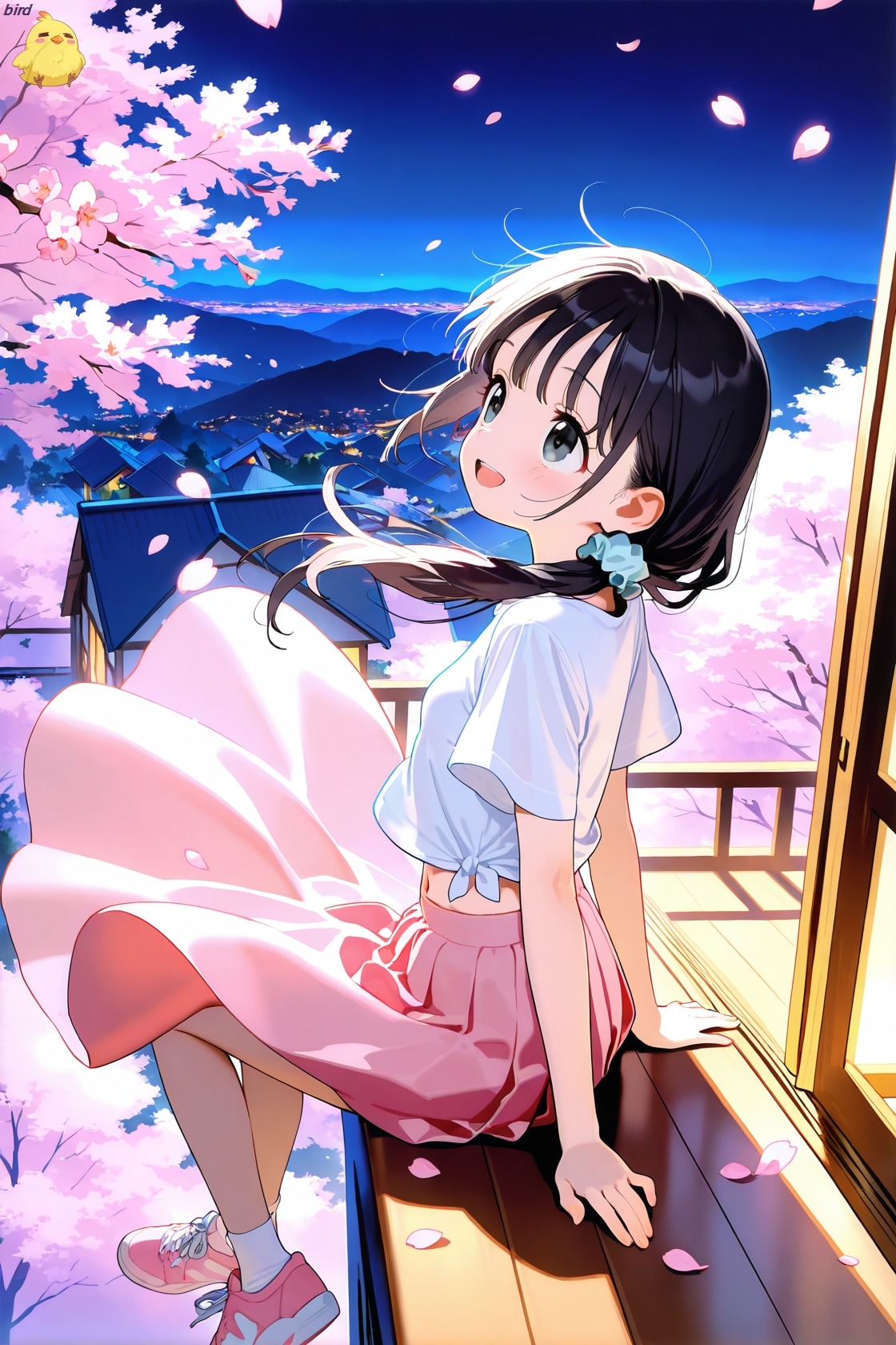 桜きれいだね♪ | の人気AIイラスト・グラビア