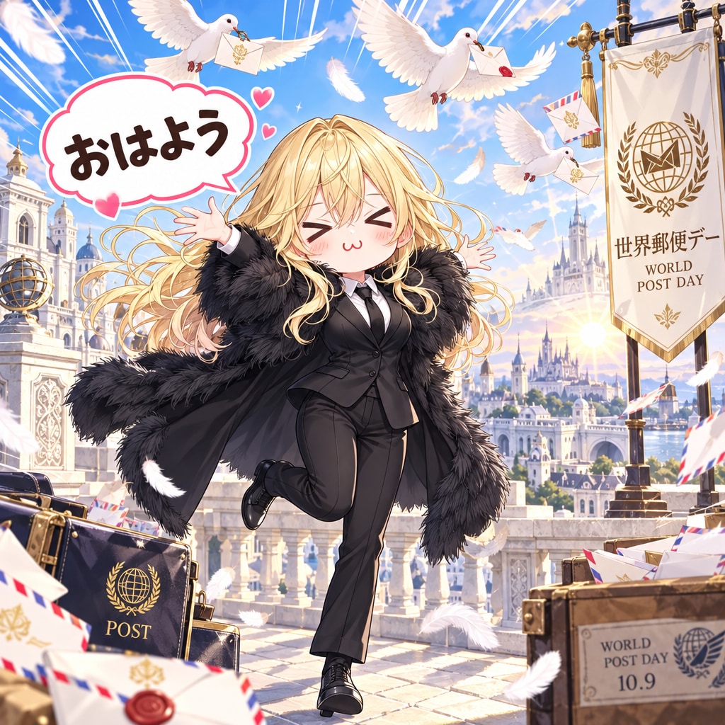 世界郵便デーとエリザベス