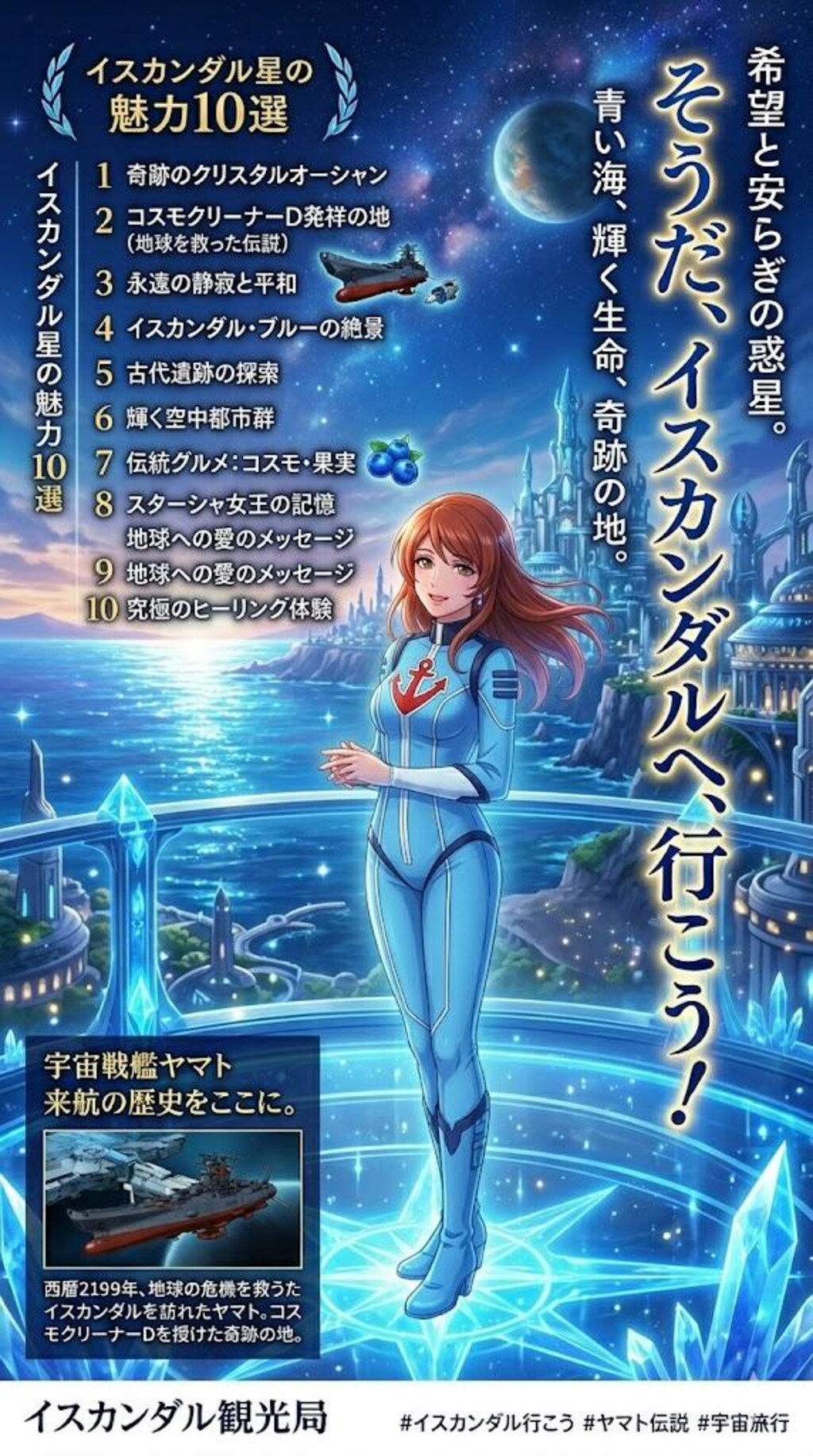 そうだ、イスカンダルへ行こう！