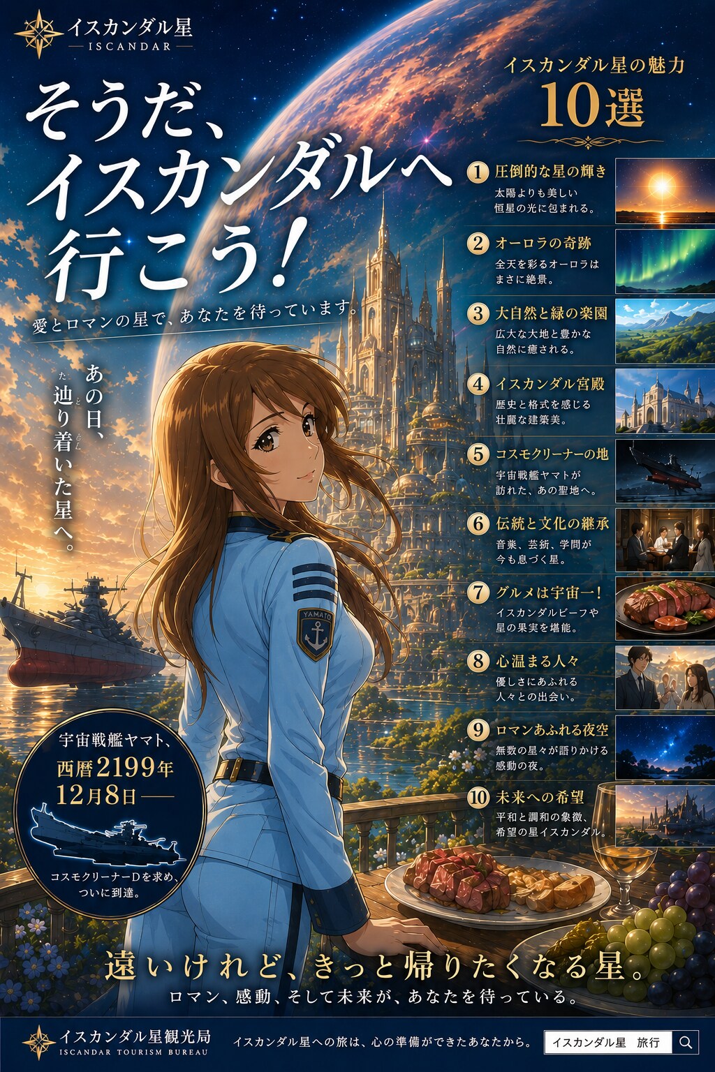 そうだ、イスカンダルへ行こう！ | の人気AIイラスト・グラビア