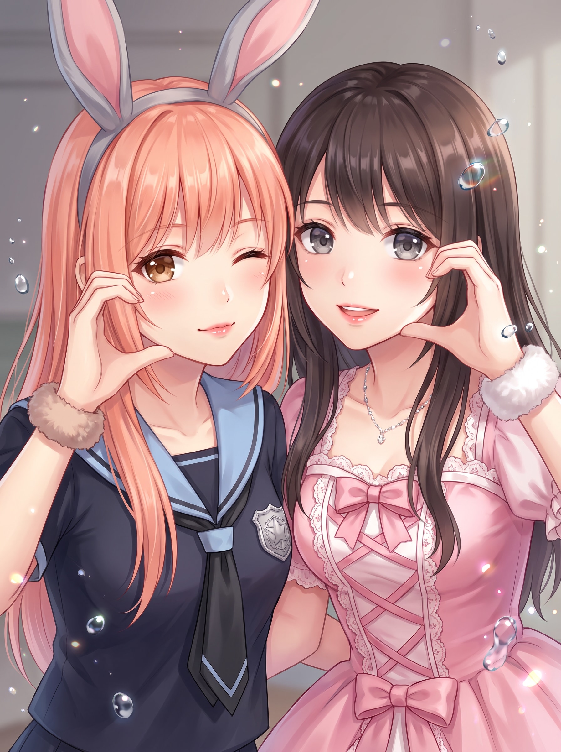 双兎彩心の戯れ | の人気AIイラスト・グラビア