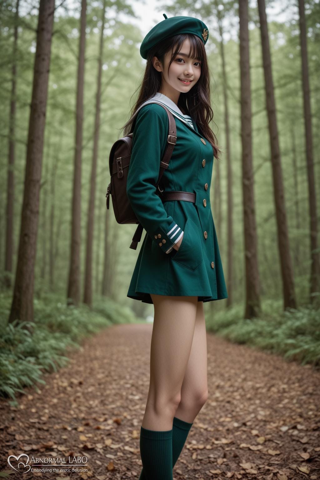 グリーンセーラー服♡1218（HS）