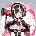 デフォルメ・八重桜 2枚目