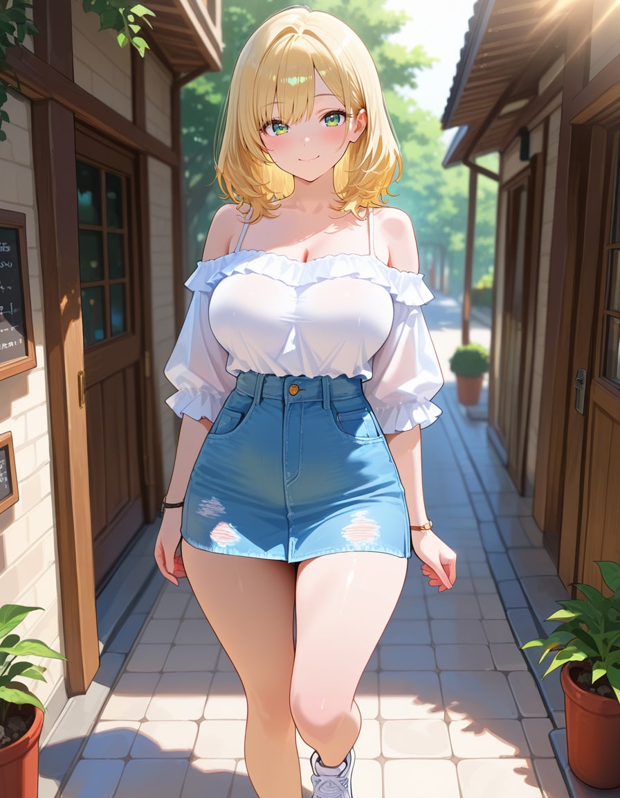 少しだけ特別な休日 | の人気AIイラスト・グラビア