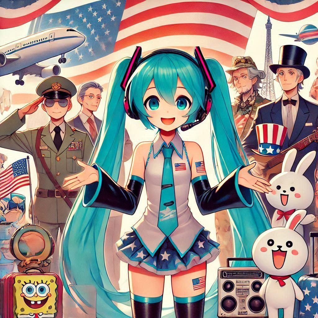 初音ミクとアメリカ