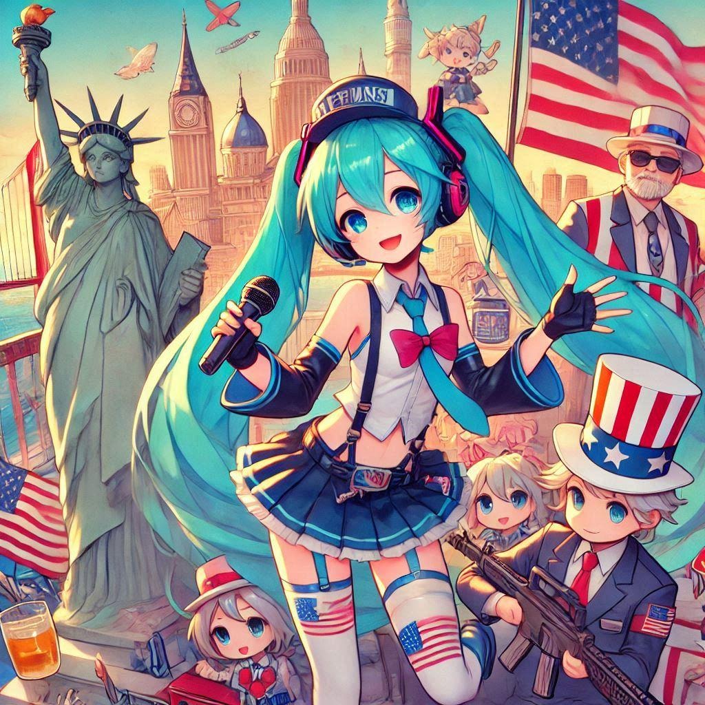 初音ミクとアメリカ
