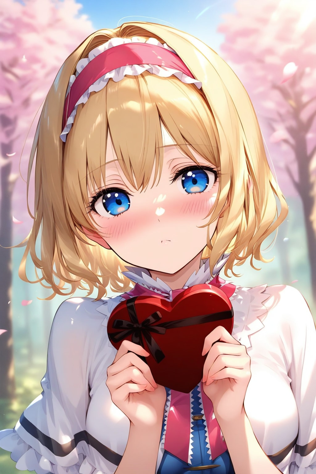 なんて言って渡そうかしら？ | の人気AIイラスト・グラビア