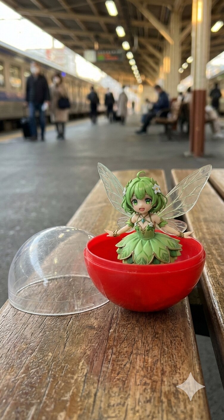 ガチャの日〜妖精さん消しゴム〜 | の人気AIイラスト・グラビア