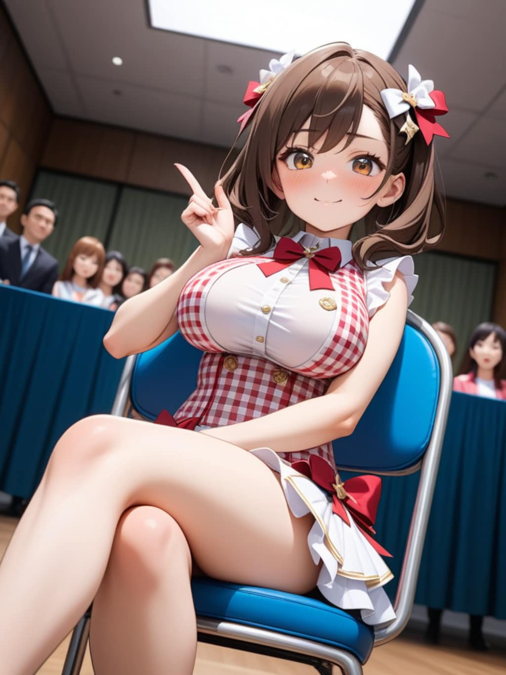 カメラ位置を知ってるアイドル