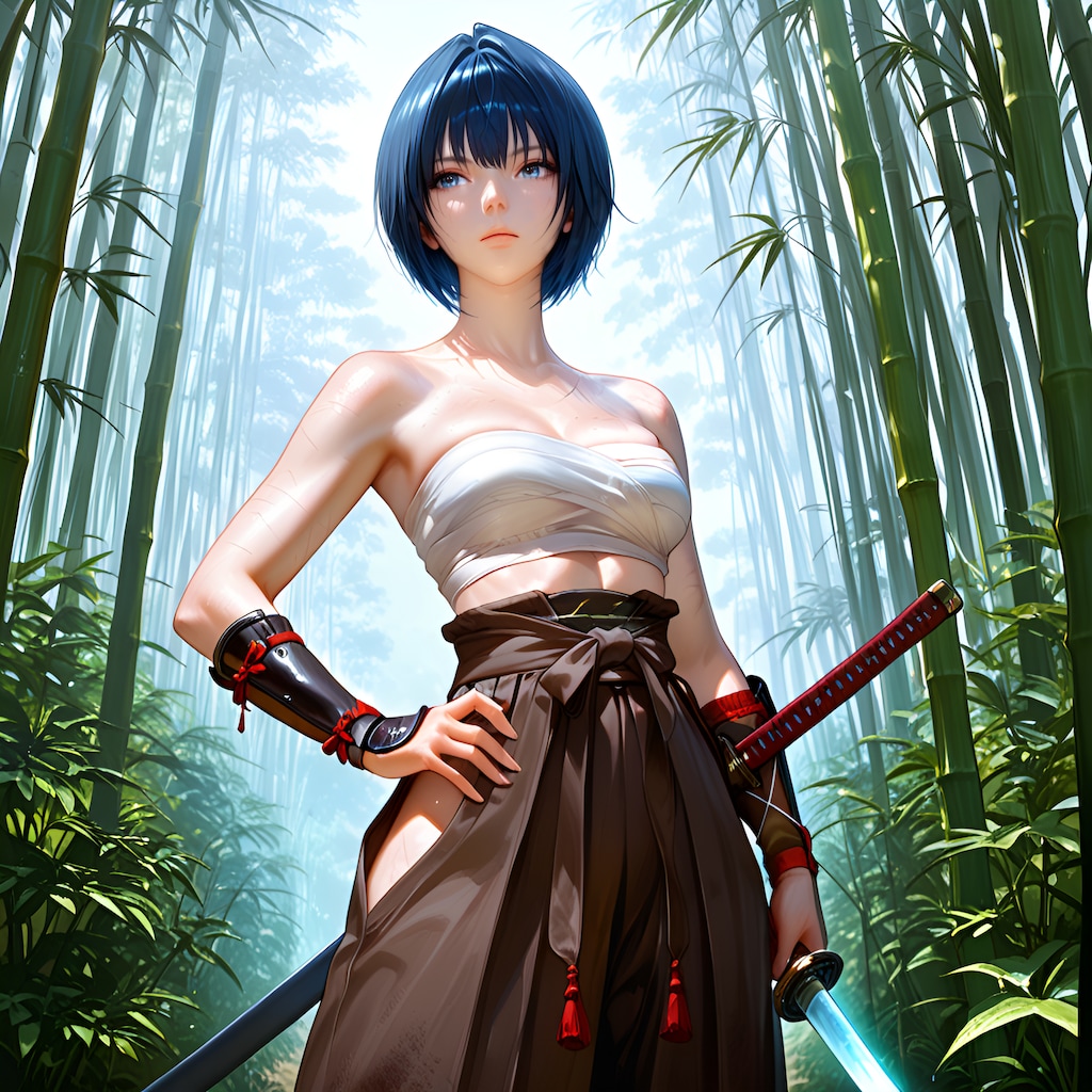 蒼井海（AoiUmi）女剣士