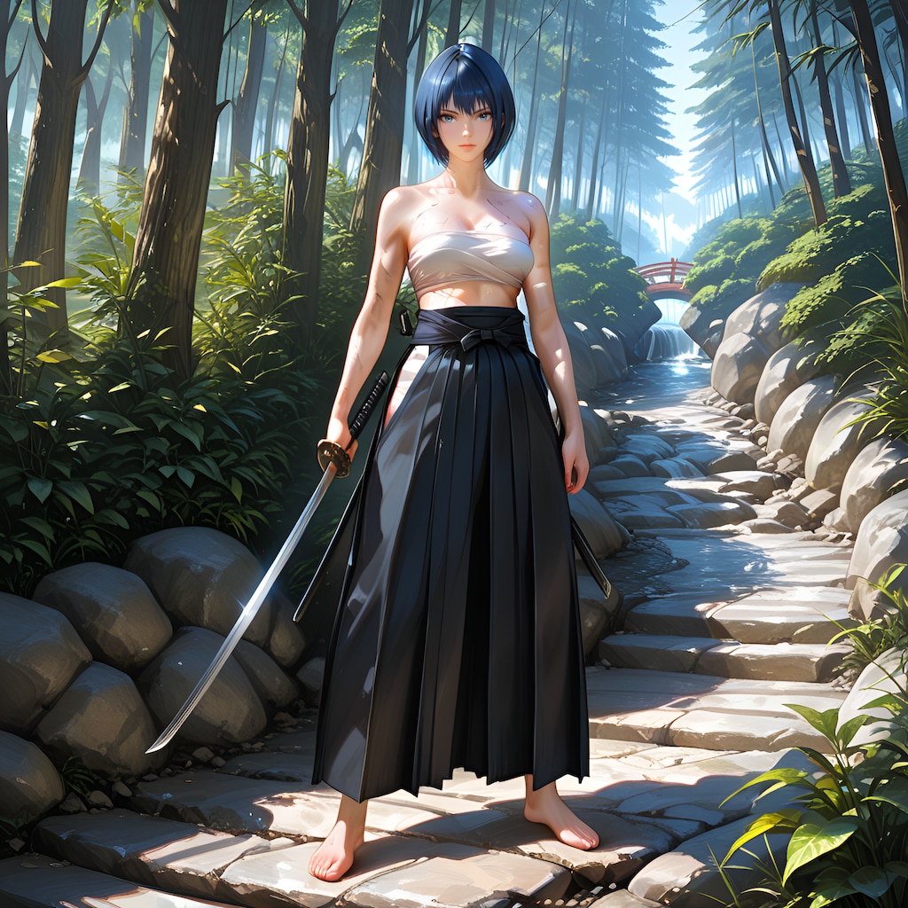 蒼井海（AoiUmi）女剣士