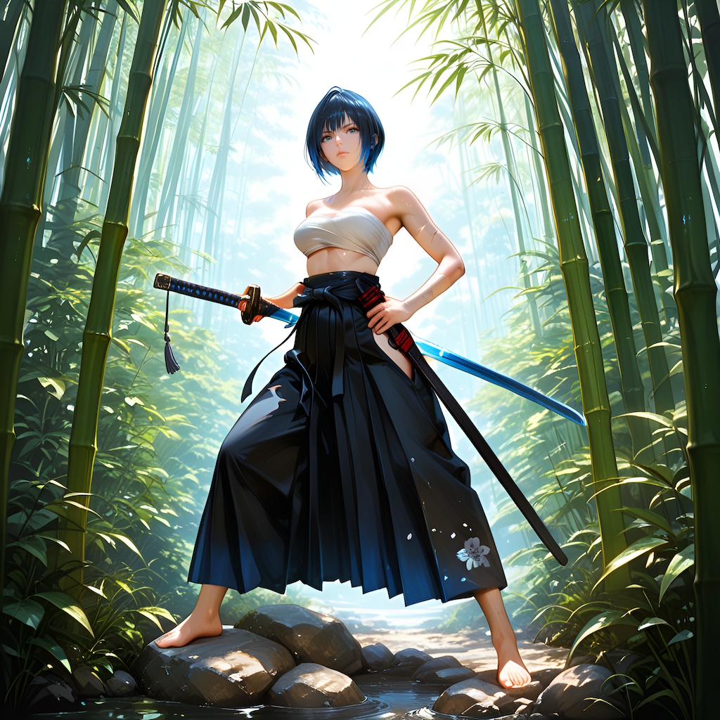 蒼井海（AoiUmi）女剣士