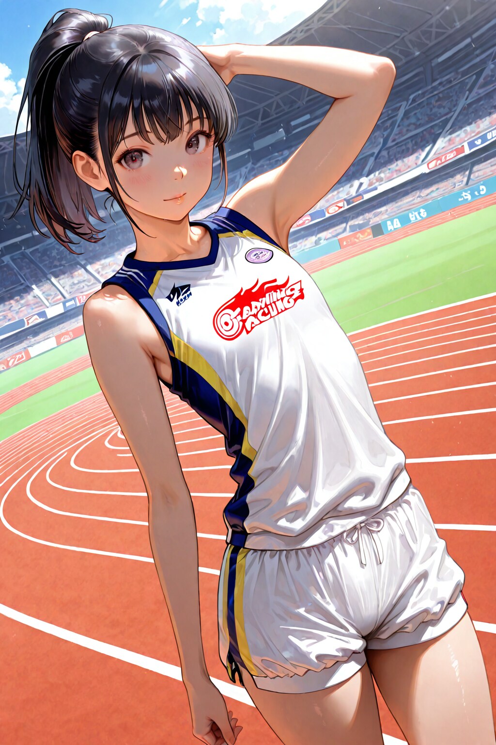 陸上部女子