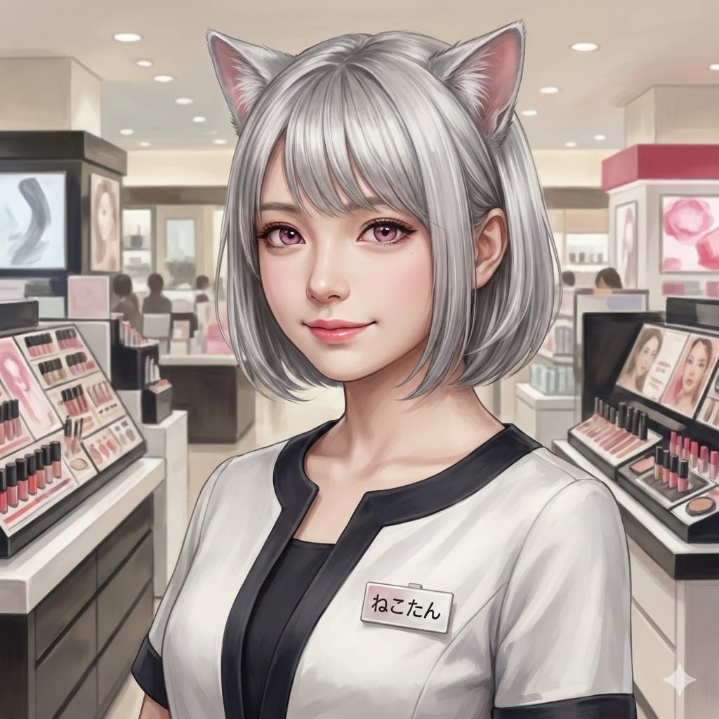 美容部員ねこたん