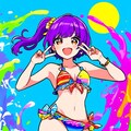 ★紫乃ちゃん海 2枚目
