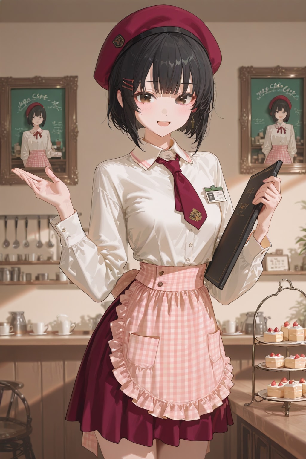 PEGASUS版妹ちゃん✨カフェへようこそ‼️🥰☕️✨ | の人気AIイラスト・グラビア