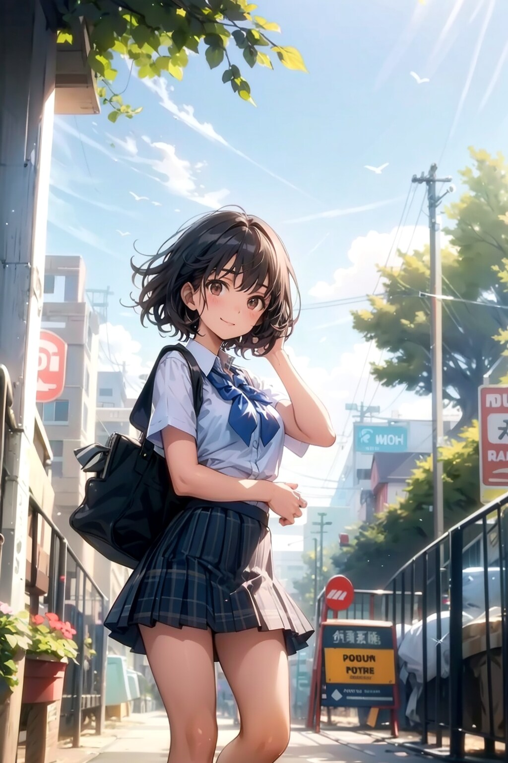 明日から夏休みだね | の人気AIイラスト・グラビア