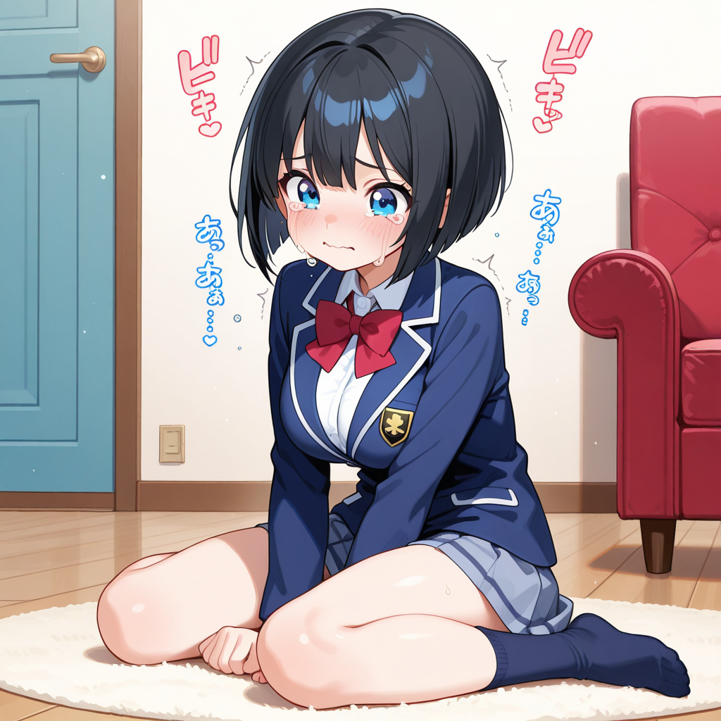 ある日突然、高校生になっちゃったちーちゃん！！ | の人気AIイラスト・グラビア