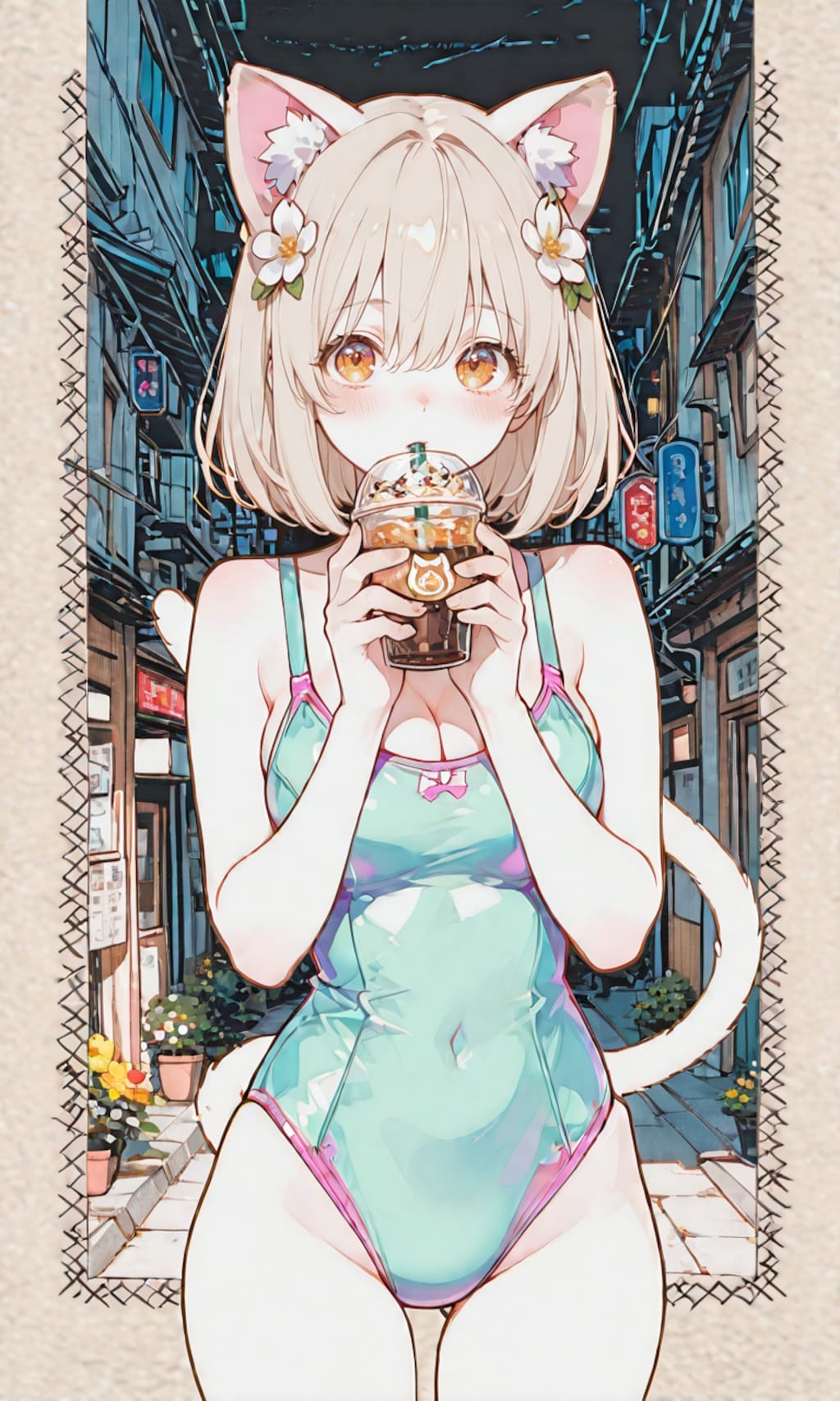 ねこみみ娘