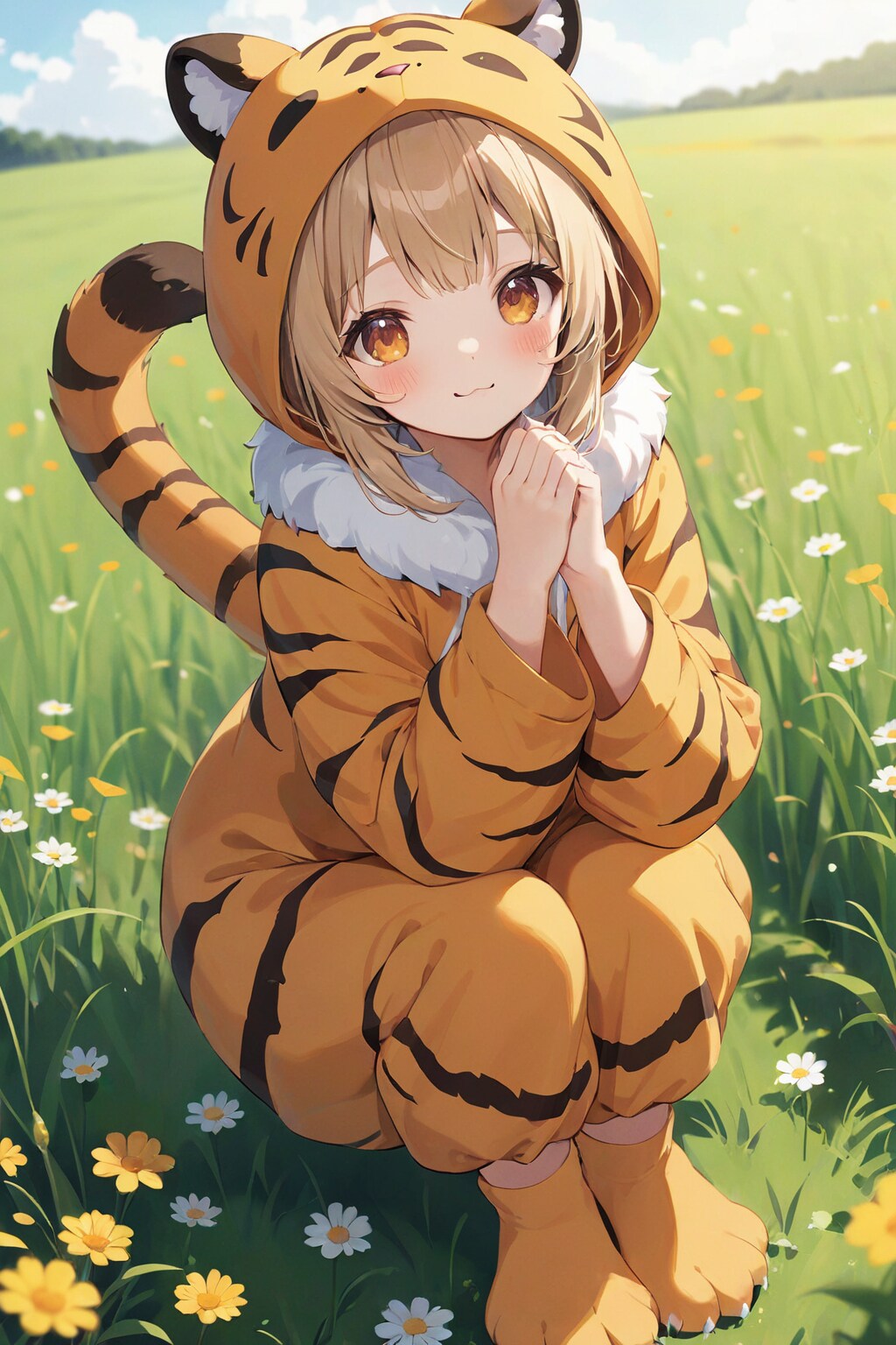 虎の着ぐるみ