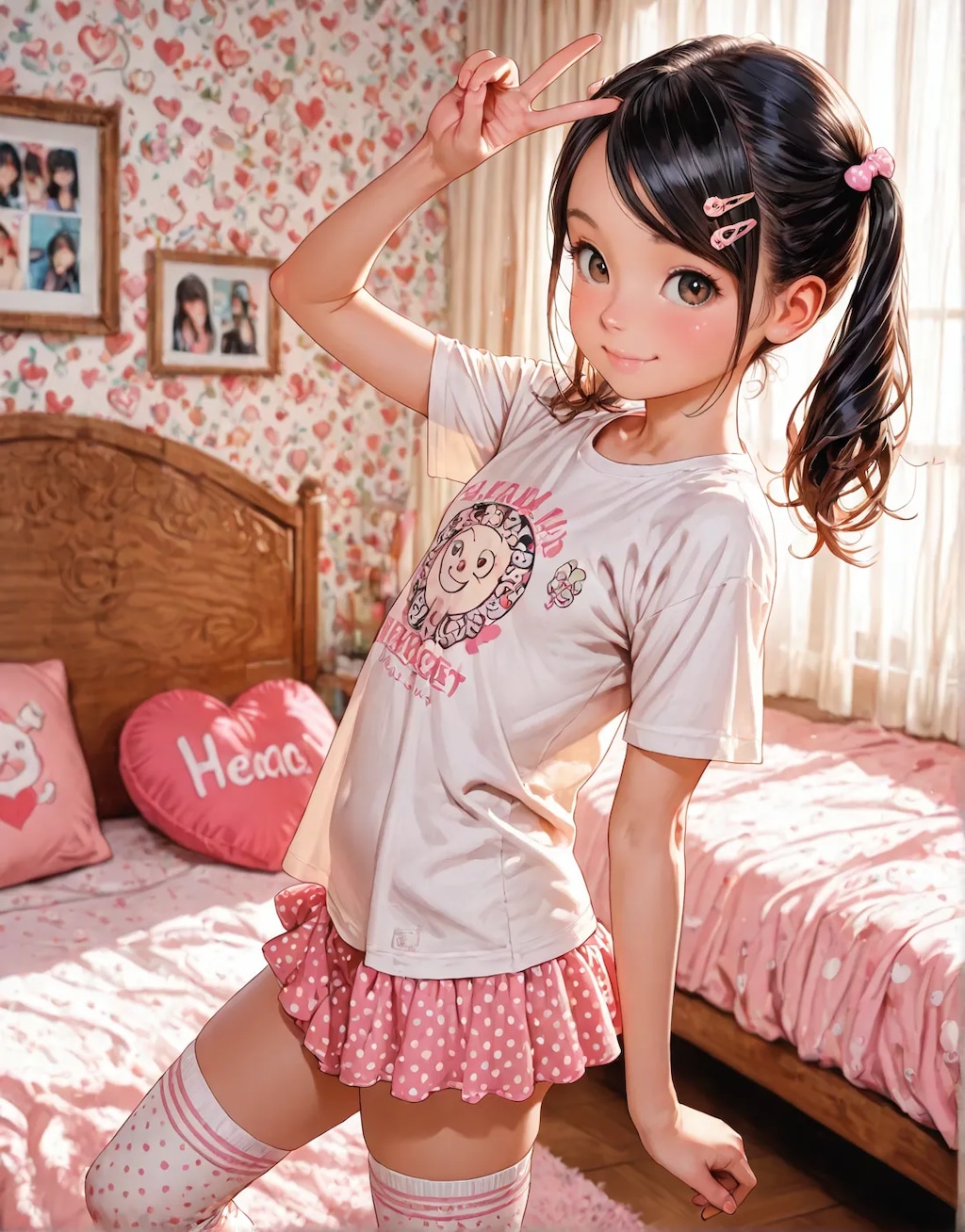 JCちゃん達の絶対領域❣️