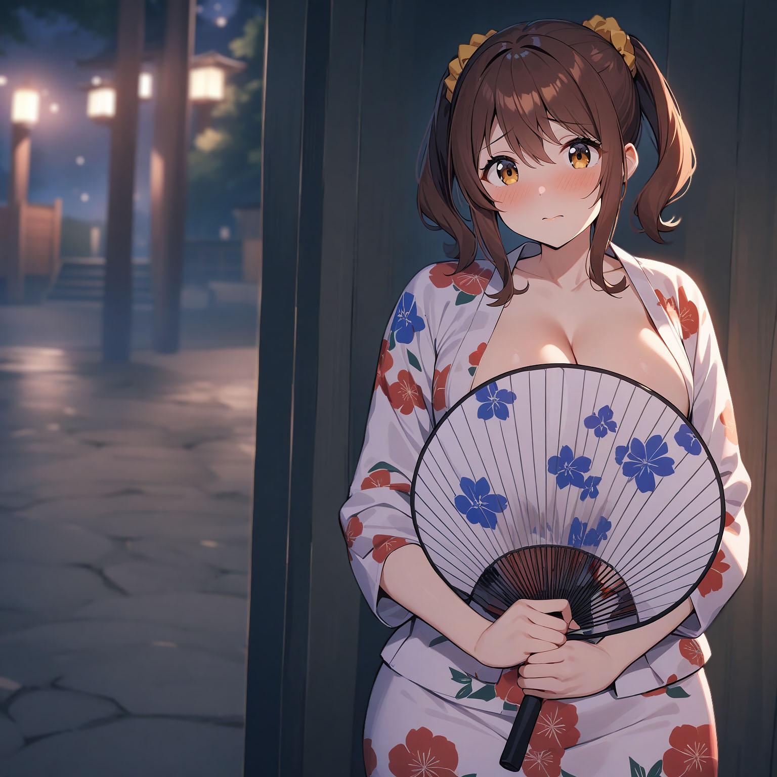 夏祭りの帰り道