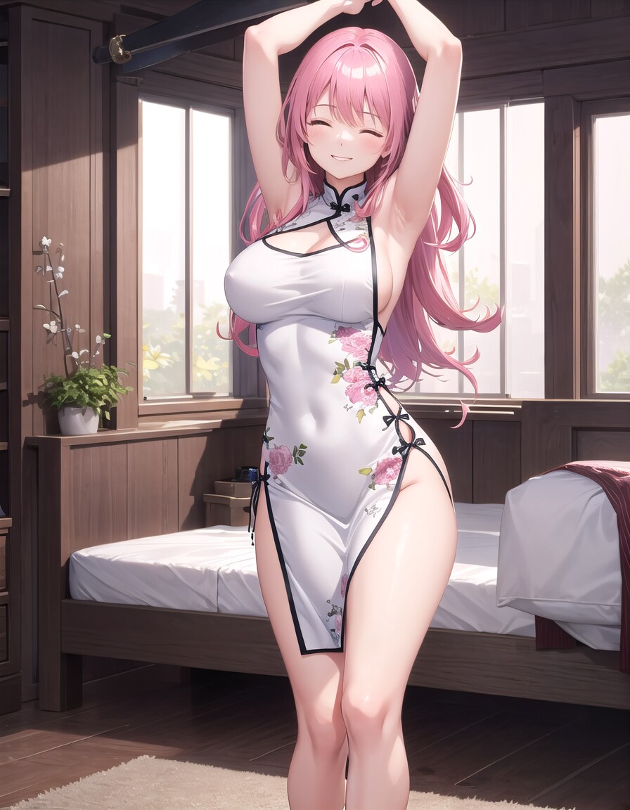 ムチムチチャイナドレス