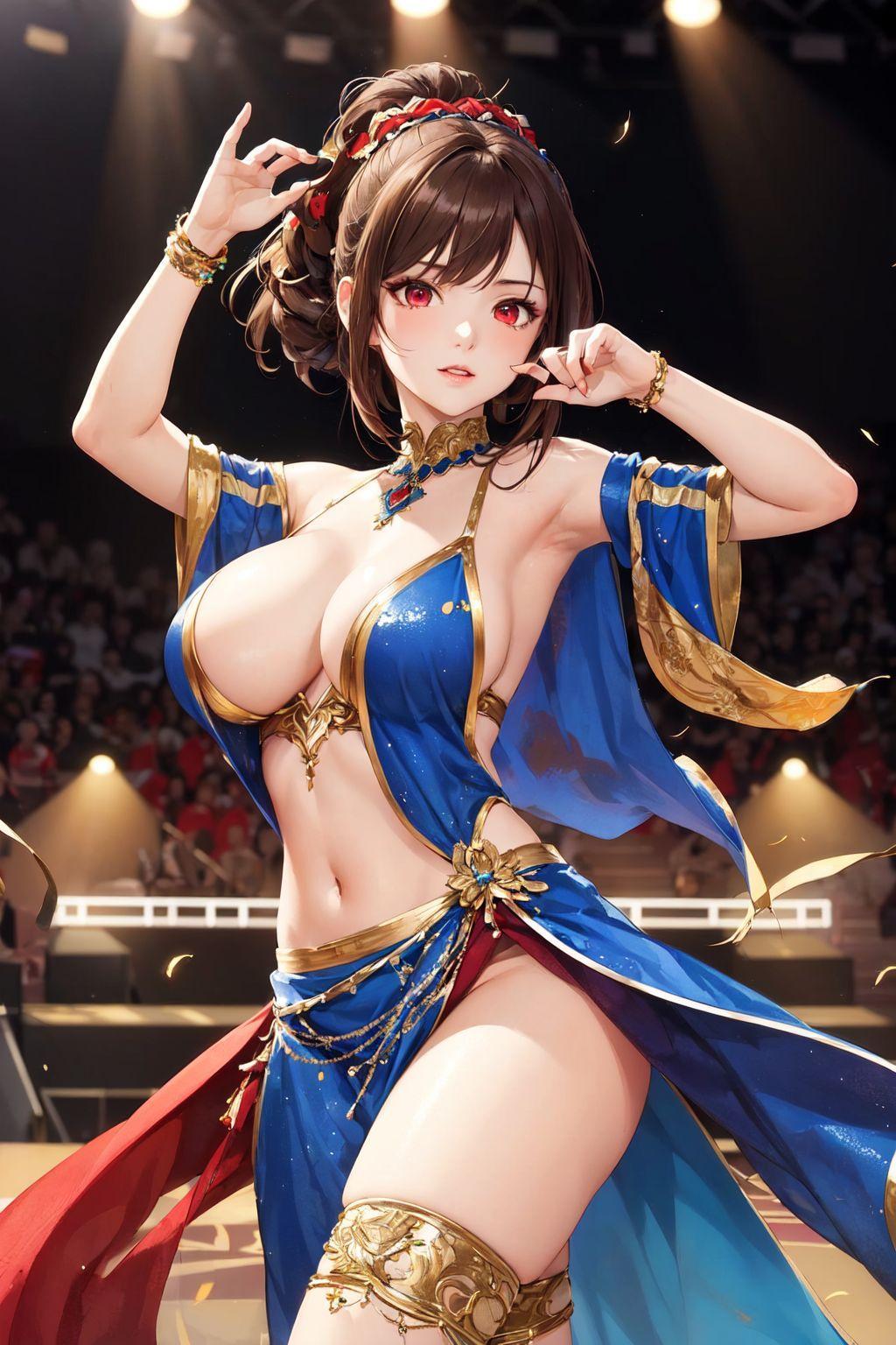 情熱的なダンサー