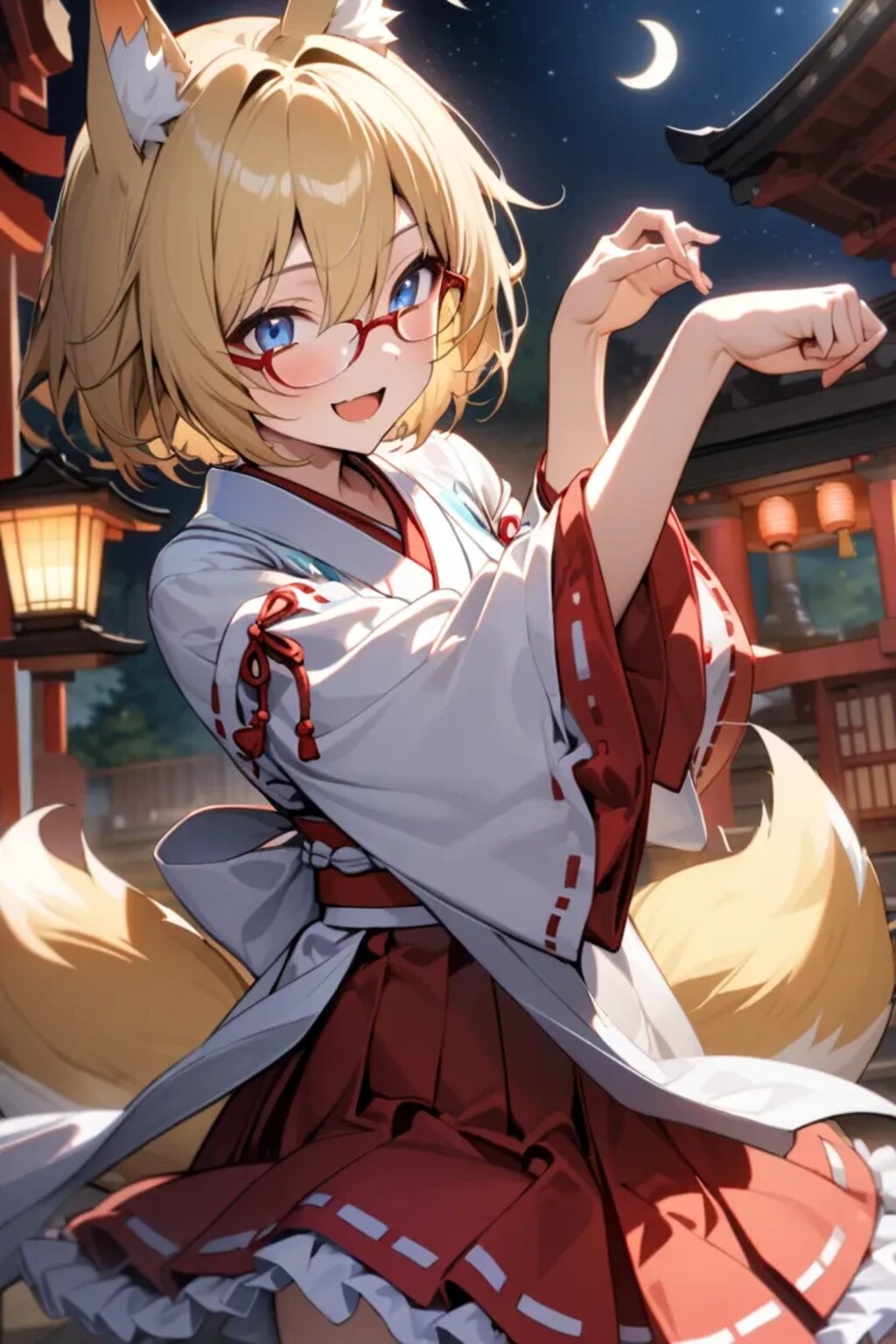 誘われてオキツネ神社