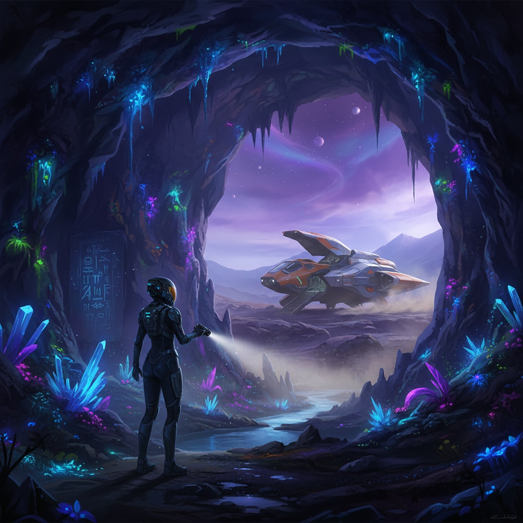 異星の過酷な環境での探査