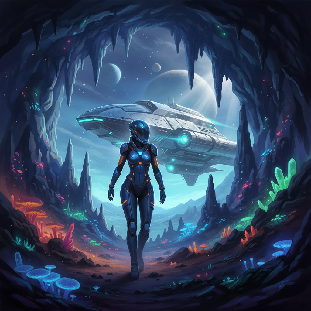 異星の過酷な環境での探査