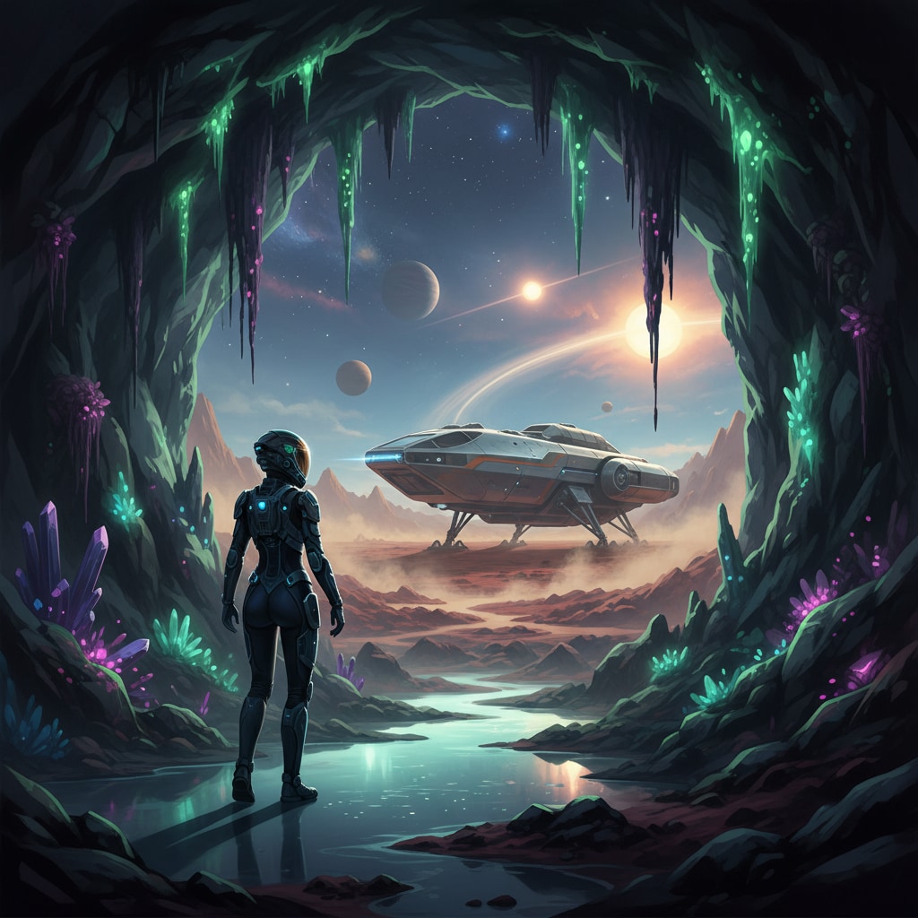 異星の過酷な環境での探査