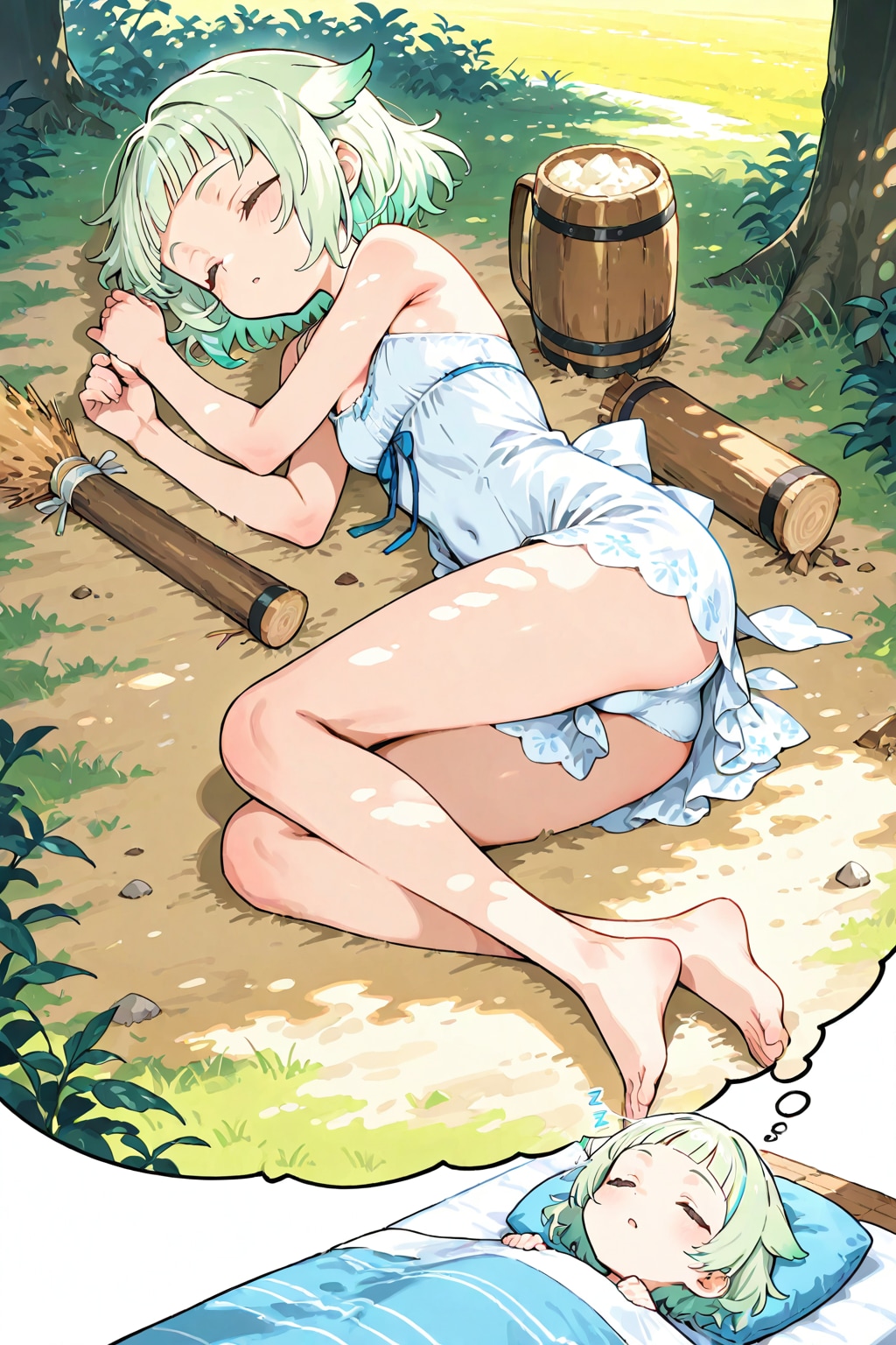 お昼寝の夢