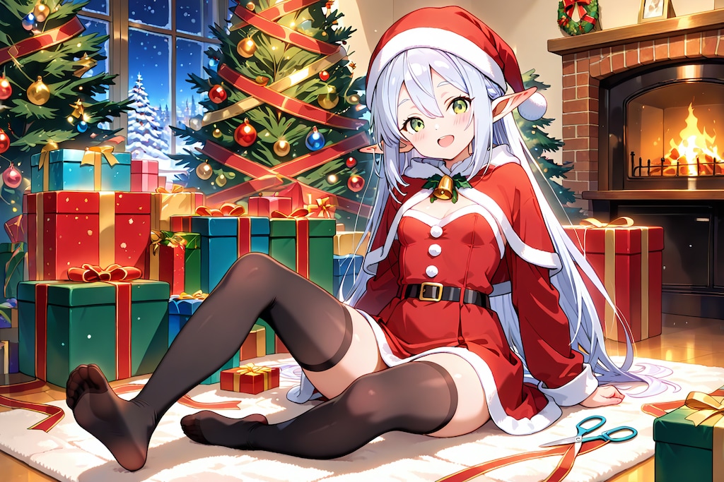 エルフの女の子