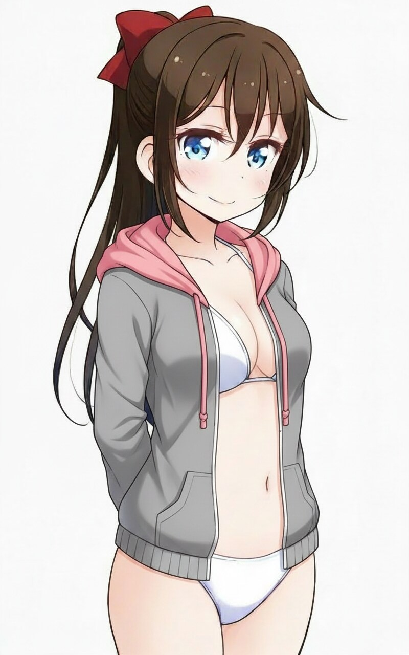 桜坂しずく ビキニパーカー