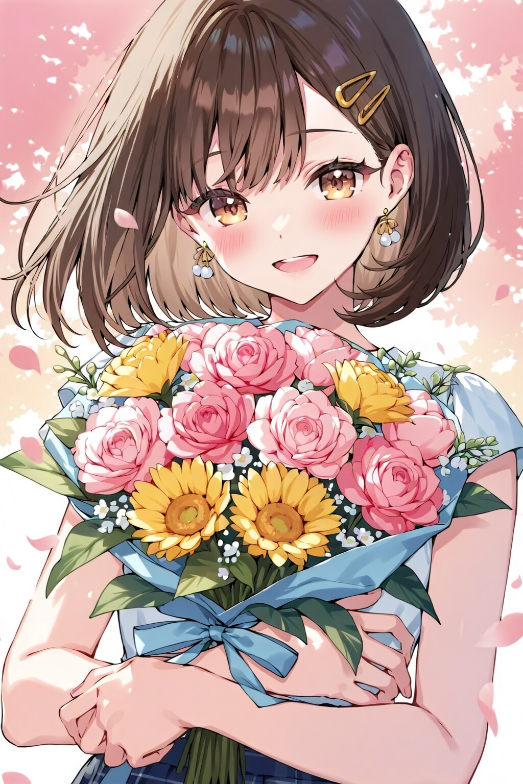 花を贈る