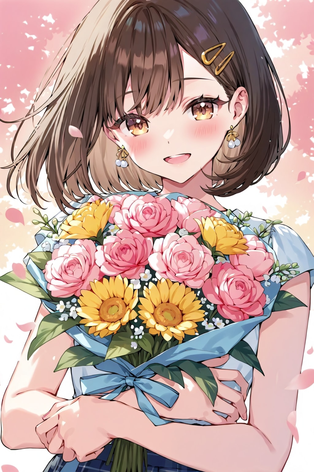 花を贈る