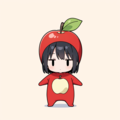 着ぐるみ着せ替え（リンゴ） 3枚目