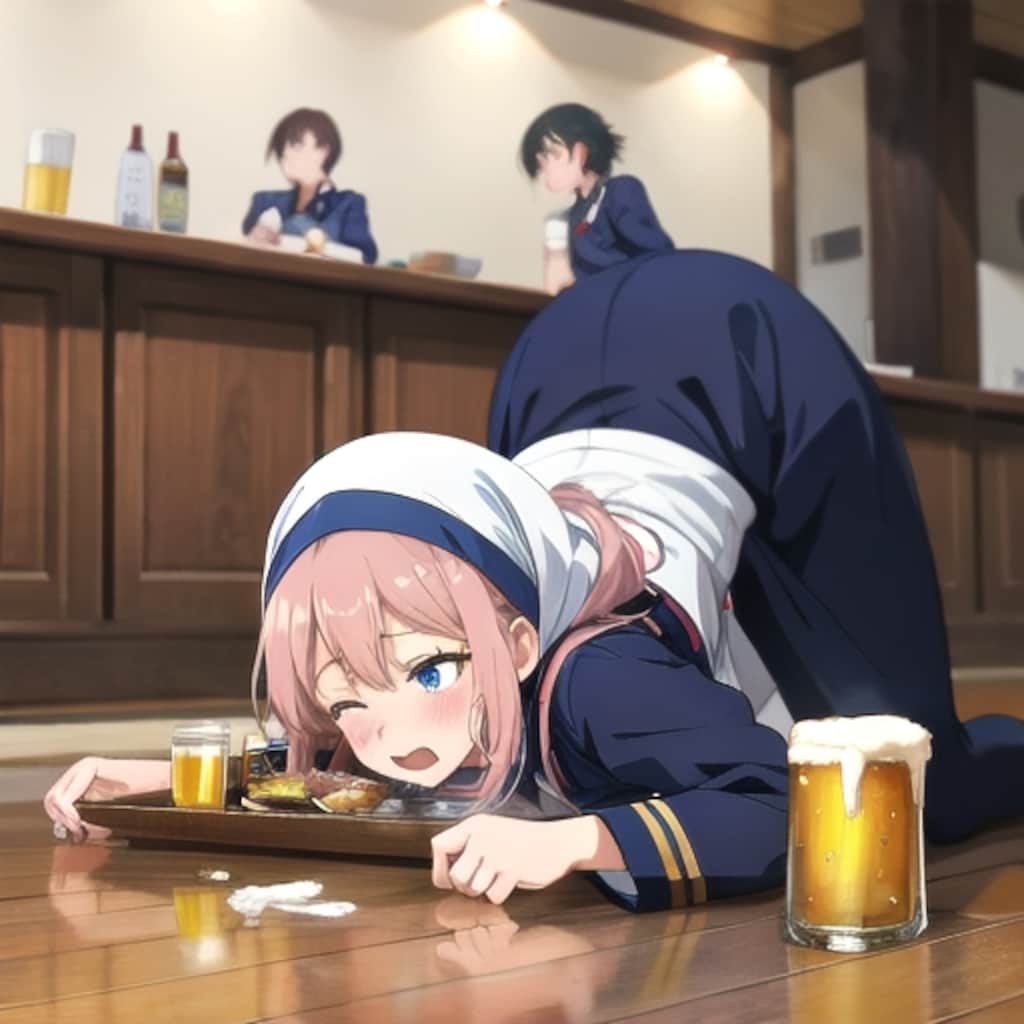 看板ドジっ子店員