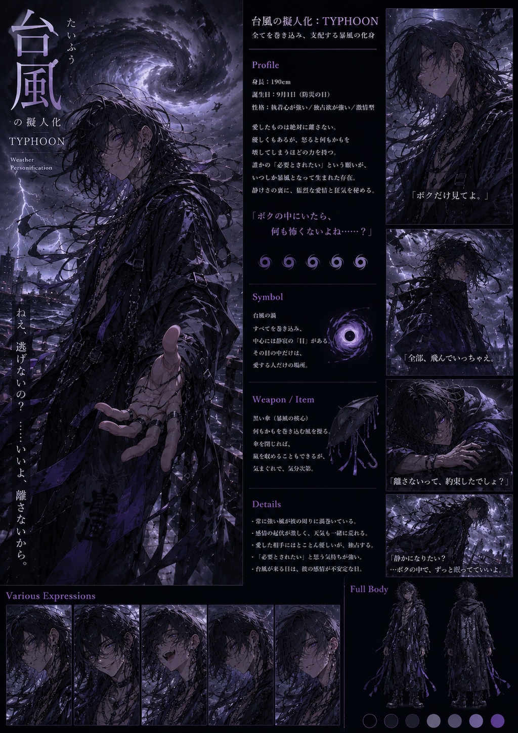 天気擬人化
