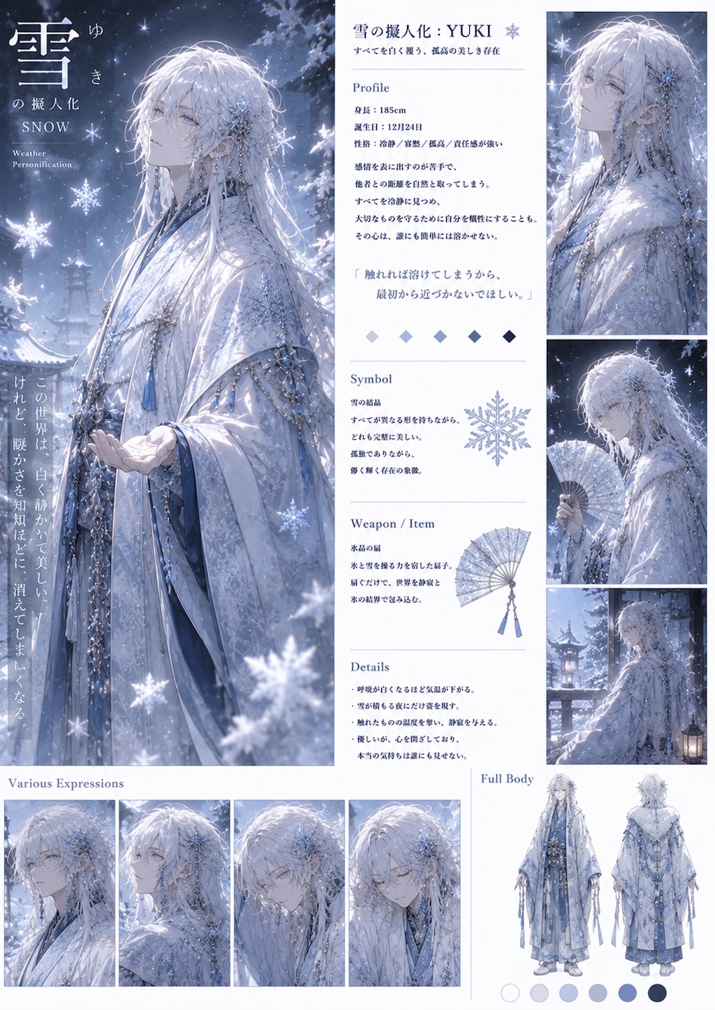 天気擬人化