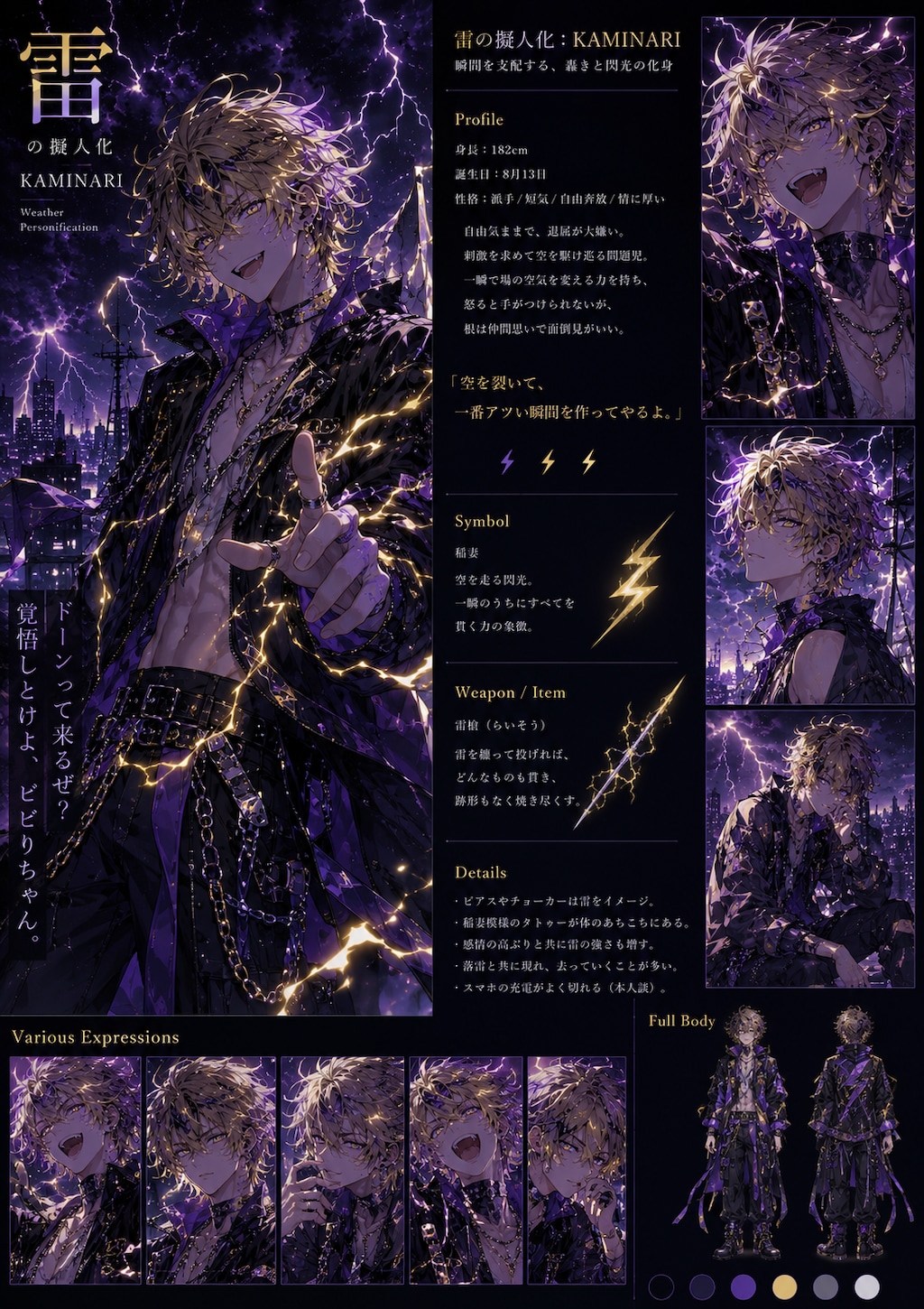 天気擬人化