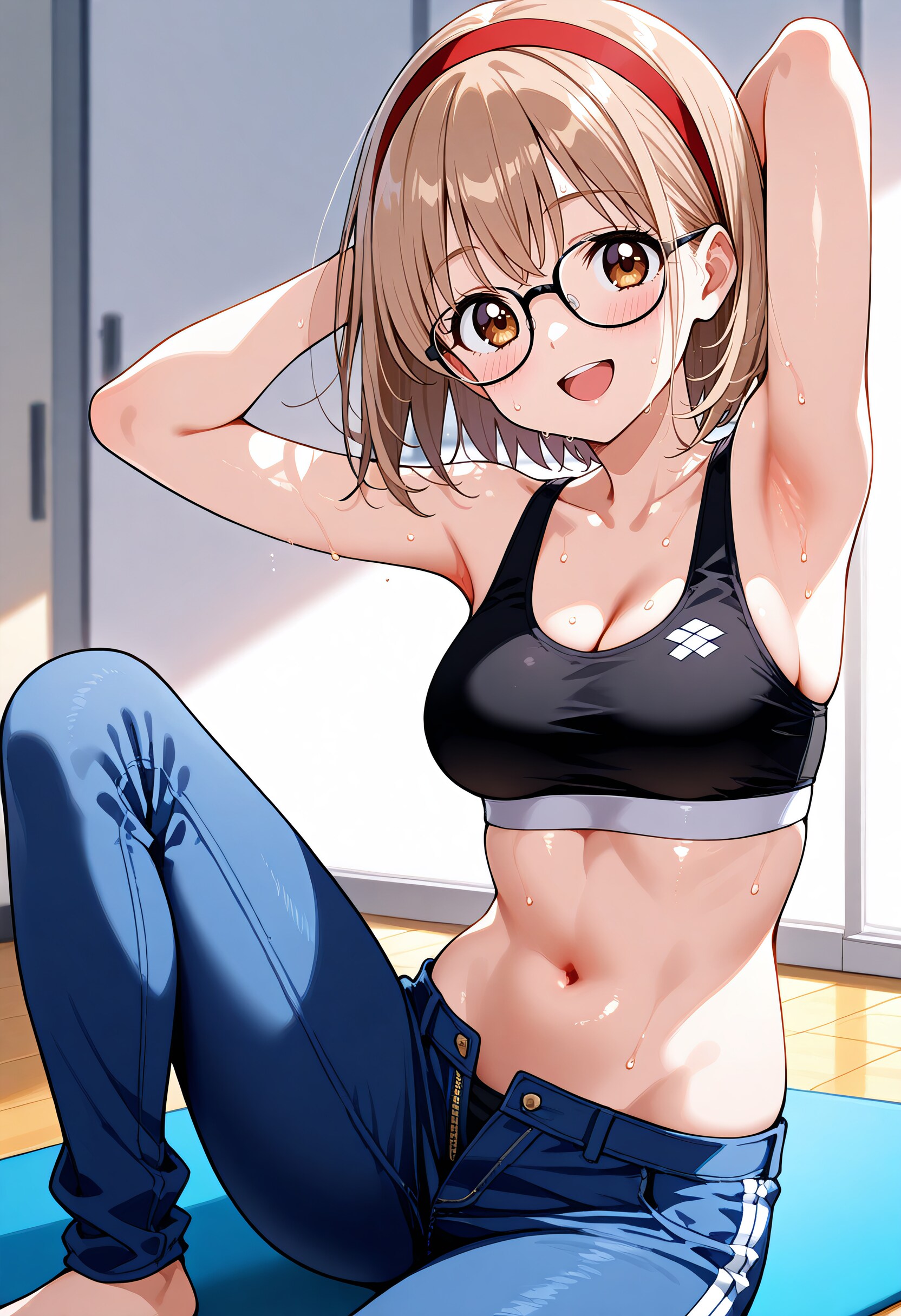 【今日の腹筋】まずは腹筋から