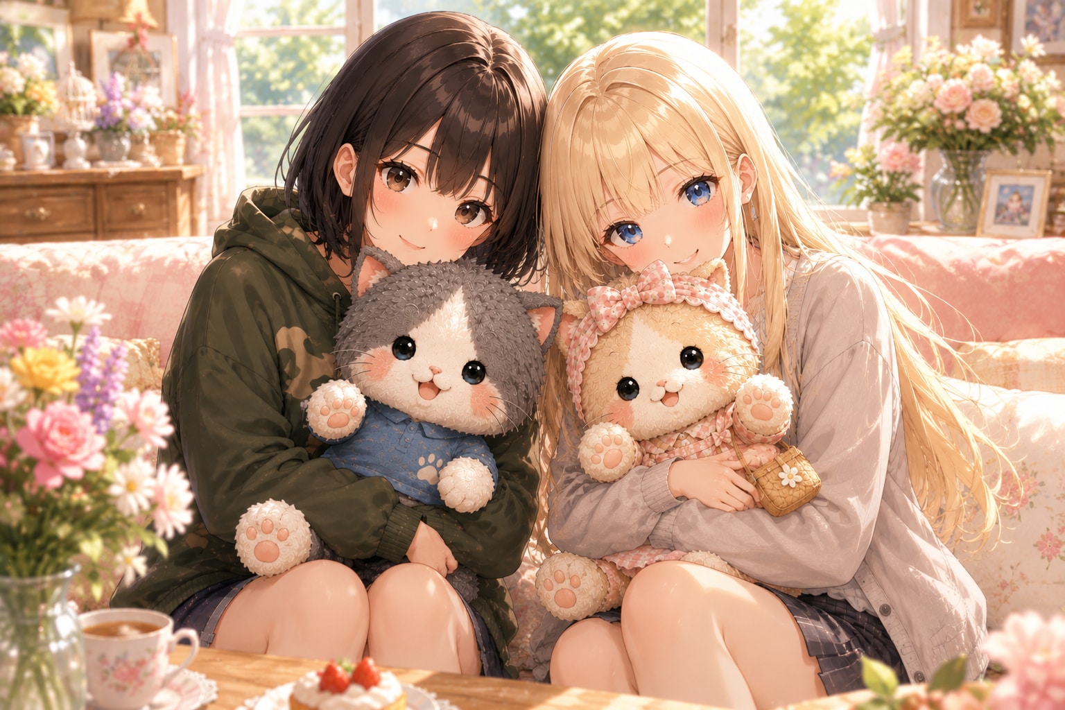 おじじとおばばぷいぐるみ
